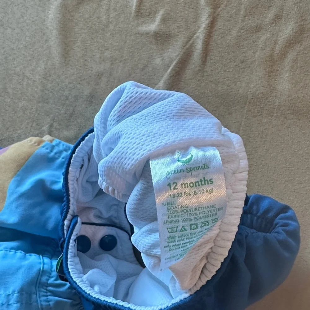 Green Sprouts Blue Kids Reusable Swim Diaper